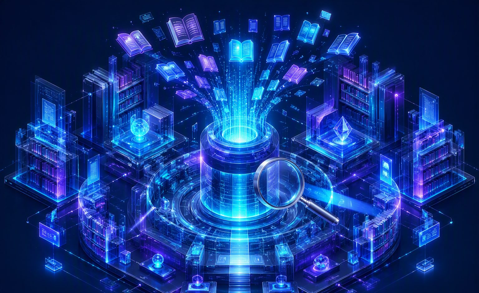 AICN Knowledge 企业知识中台系统概念图